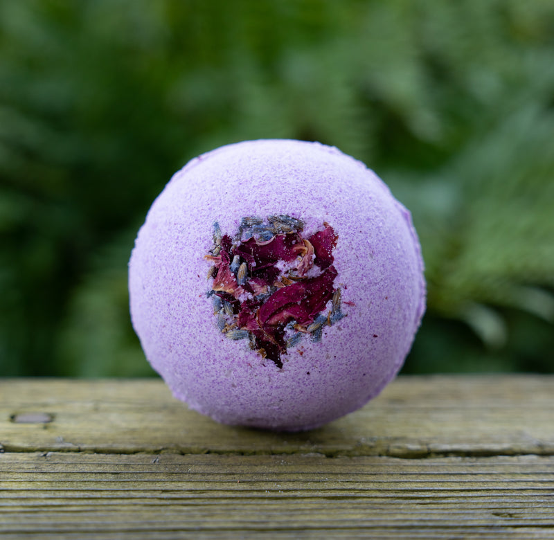 Lavender & Rose CBD Bath Bomb