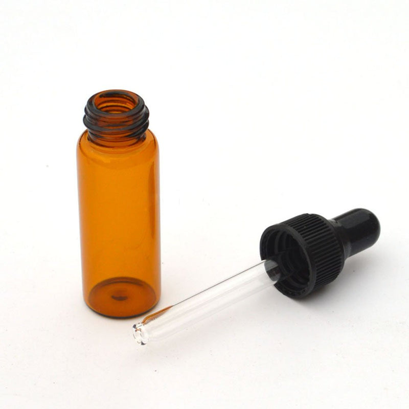 5mL Amber Glass Tincture Bottle with Dropper
