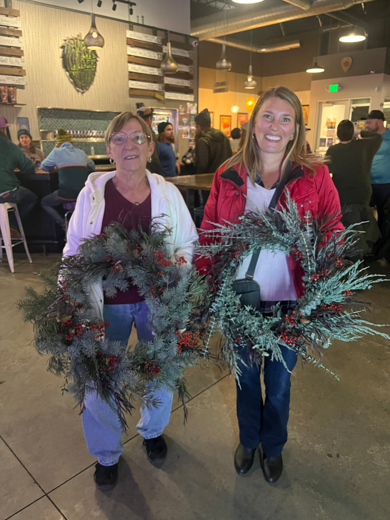 Wreath Making Workshop @ Over Yonder Brewing 11/21