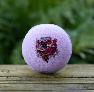 Lavender & Rose CBD Bath Bomb
