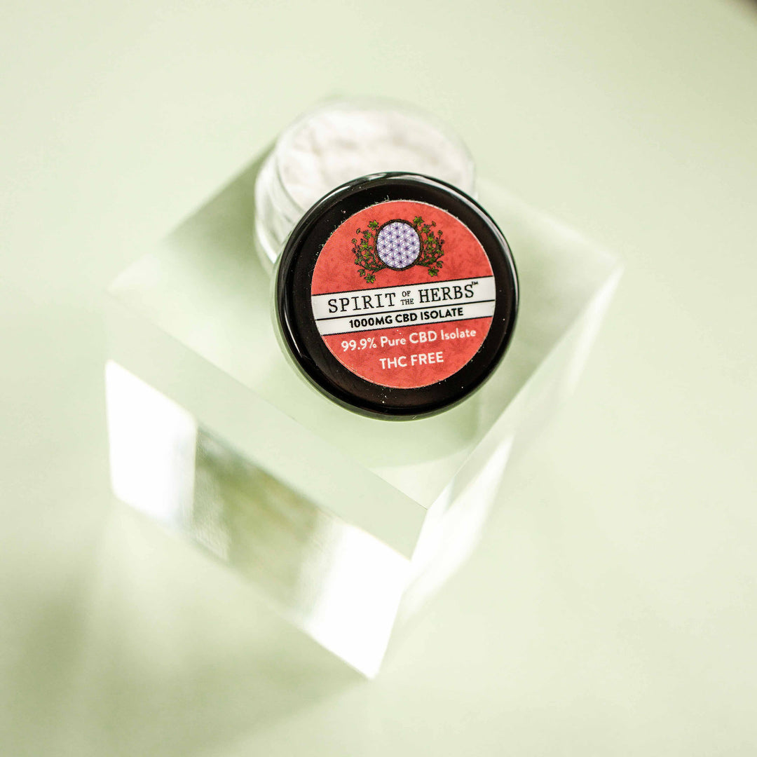 Pure 99% CBD Isolate Powder – Spirit of the Herbs