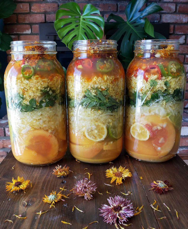 Elderberry Syrup and Fire Cider Making Class 10/12